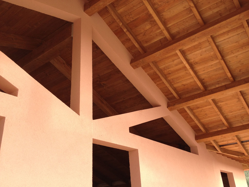 struttura in legno ecocompatibile casafutura laika bioedilizia prefabbricata efficiente risparmio energetico legno