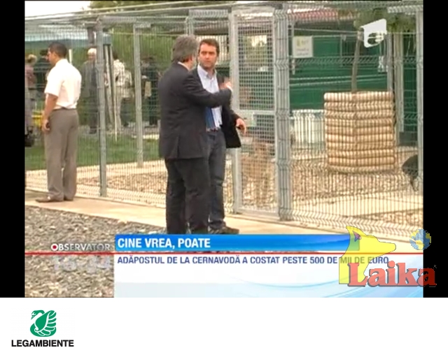 ING LEONARDO SPACONE INAUGURAZIOEN CANILE DI CERNAVODA PROGETTISTA CANILI LAIKA