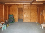 interno di struttura in legno di 20mq